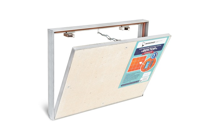 Люк под плитку Вектор 600x400x40 мм Левша