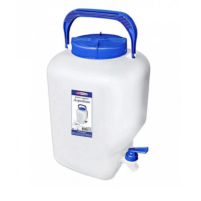 Фляга 20 л Эльфпласт Aqualine с краном 371