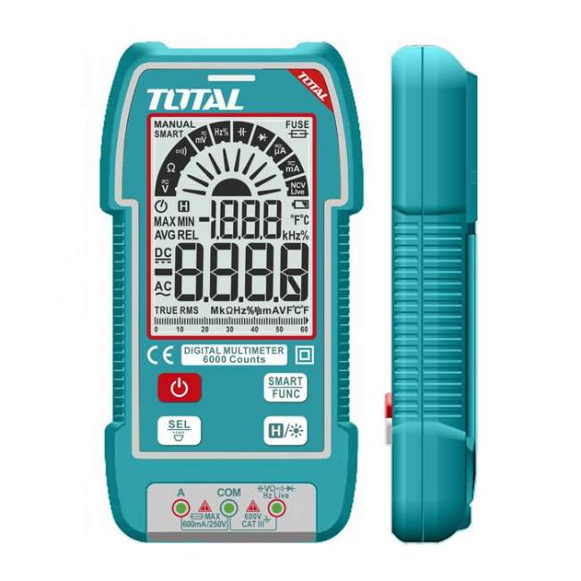 Мультиметр цифровой TOTAL TMT516004