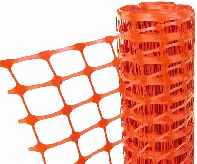 Сетка для аварийного ограждения 1х25м (ячейка 40x95мм), LIHTAR
