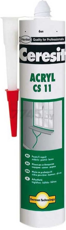 Герметик акриловый, белый, CS11 280 мл