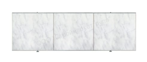 Экран под ванну Олимп серый, 1700 мм COMFORT ALUMIN