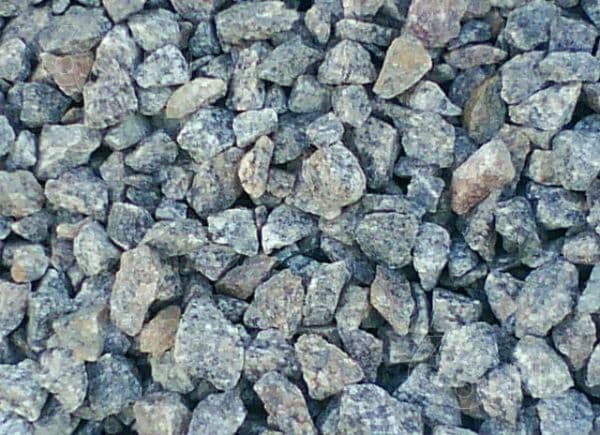 Щебень серый декоративный цветной фасовка мешок (20 кг)