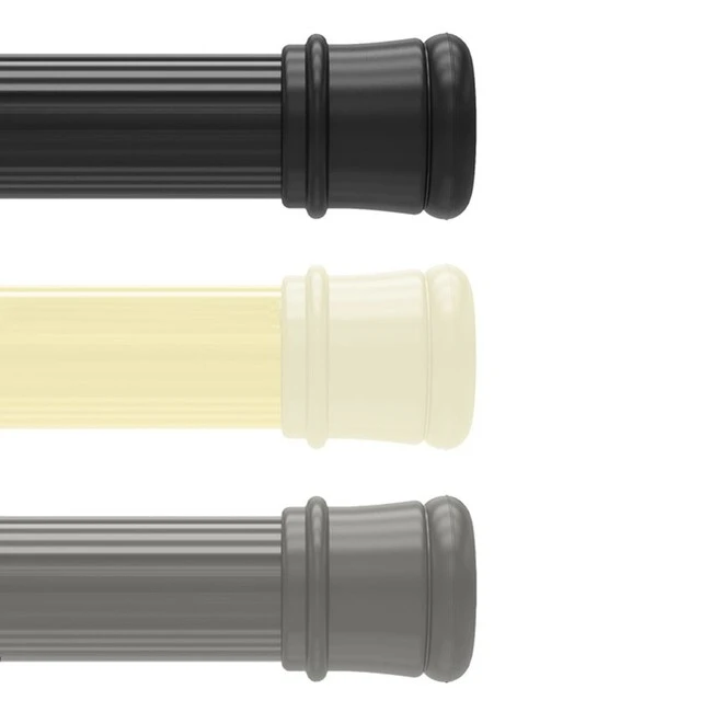 Карниз для ванной раздвижной 110-200см MONAMI 8034-110 (бежевый)