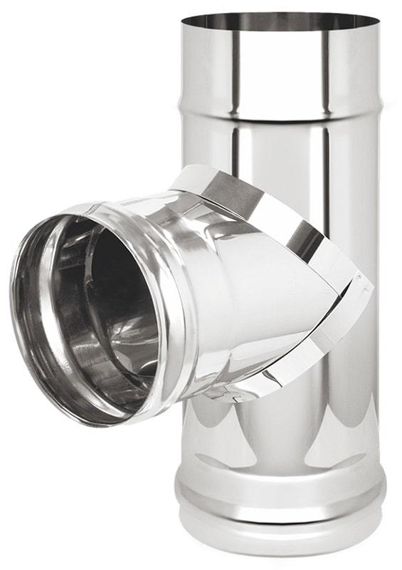 Тройник 90 гр. 115 мм, 0.8 мм Везувий