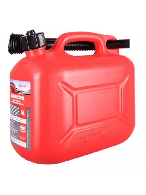 Канистра для топлива 5 л (с крышкой и лейкой), 3ton Profi