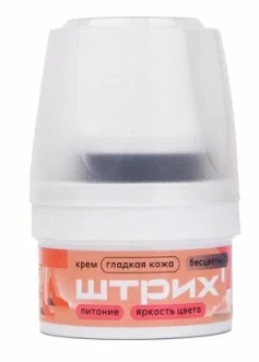 Крем с аппликатором для гладкой кожи, бесцветный, 60мл ШТРИХ