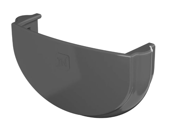 Заглушка желоба Оптима (серый) 120/80 мм Технониколь