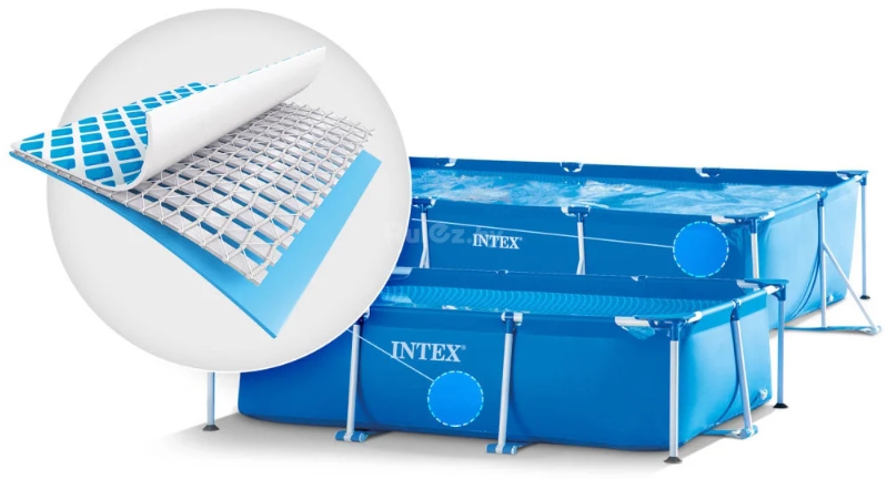 Бассейн каркасный Intex Rectangular Frame 300х200х75 см 28272/58981