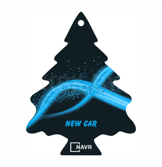 Ароматизатор автомобильный картонный NEW CAR NG-K-007