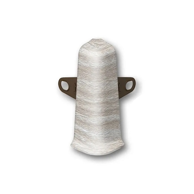 Угол наружный для плинтуса 70 мм 294 Орех антик Деконика