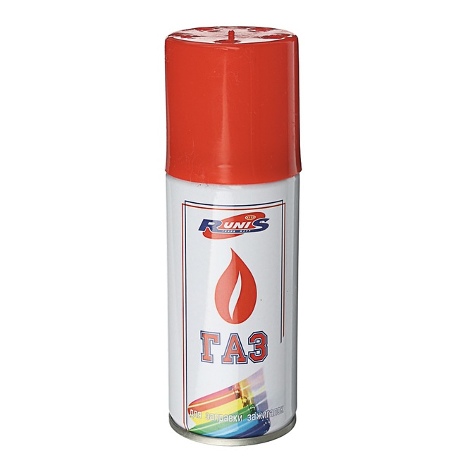 Газ для зажигалок RUNIS 140 мл 1-053