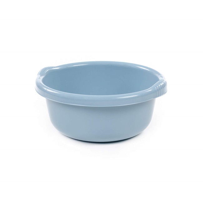 Миска №39, 6 литров, диаметр 315 мм (серо-синяя), Полесье