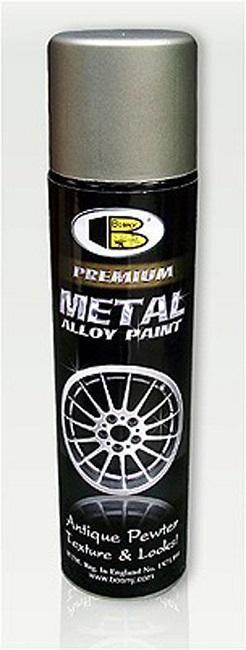 Краска-спрей для дисков BOSNY, никель 200 мл