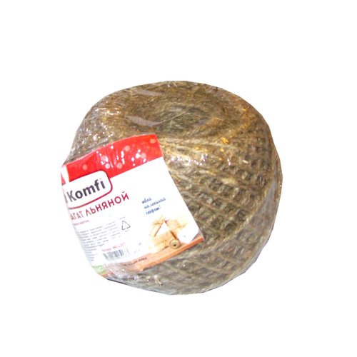 Шпагат льняной 100 м, 1250 текс Komfi HRL100T