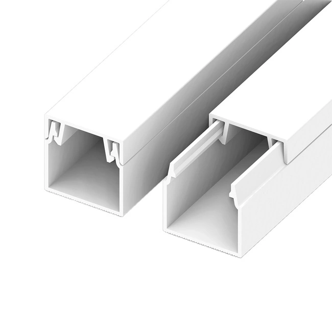 Кабель-канал 16х16мм 2м с двойным замком белый AGIS Profile 60.01.16.16.200