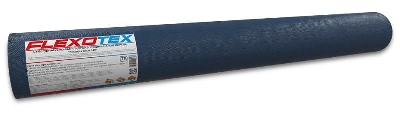 Мембрана гидроизоляционная 1,5x50 м, Flexotex Maxi 140