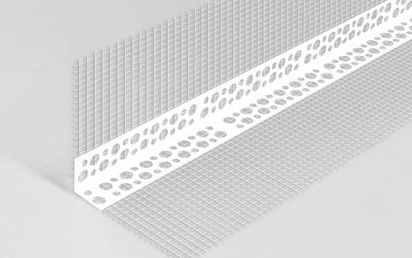 Уголок ПВХ с сеткой, 2,5 м (10x15)