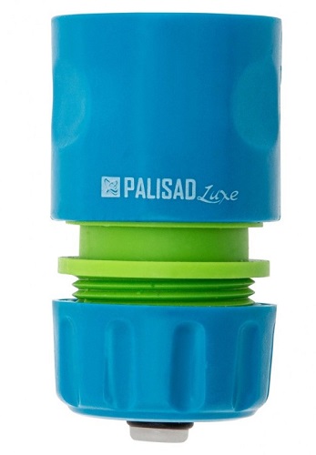 Соединитель быстросъемный 1/2'' однокомпонентный, аквастоп LUXE Palisad 66258