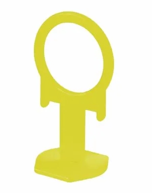 Зажим СВП Кольцо 1.0 мм, желтый (100 шт), Завод Пластик Руси