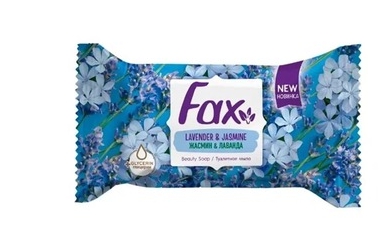 Мыло туалетное Жасмин и Лаванда 125 г Fax