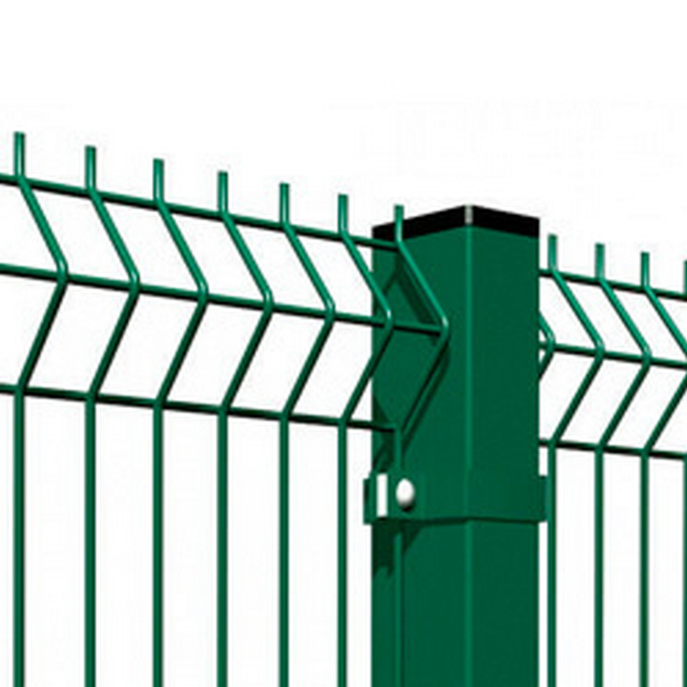 Секция еврозабора 1.53x2 м, ячейка 60x200 мм, диаметр 3/3.8 мм