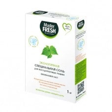 Соль для посудомоечных машин гранулированная, беленая, крупнокристальная 1кг Master FRESH