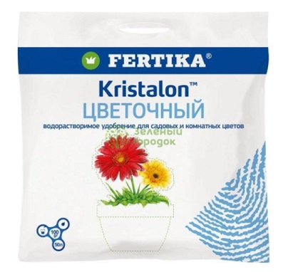 Удобрение Кристалон цветочный 100г Фертика