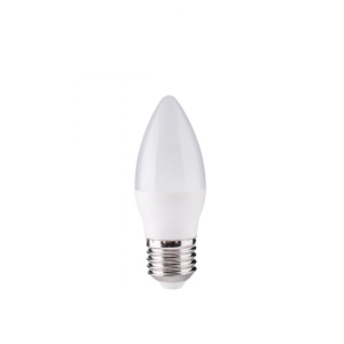 Лампа светодиодная свеча С37 6W E27 3000K АБВ LED лайт