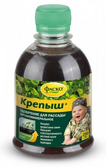 Удобрение органоминеральное жидкое для рассады Крепыш 250мл ФАСКО