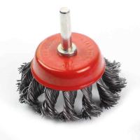 Щетка чашечная для дрели косичка GEPARD