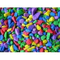 Цветная крошка природного камня, 0,5 кг, в ассортименте