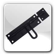 Задвижка гаражная 200 мм Станкоинструмент