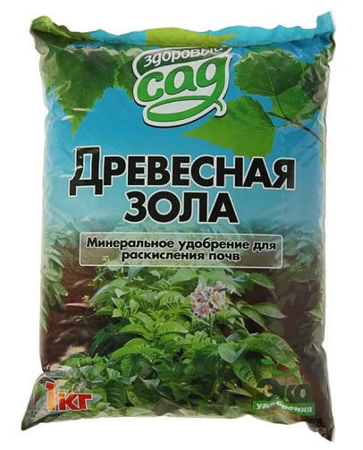 Зола древесная 1кг Здоровый сад