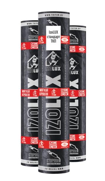 Материал кровельный IzoLUX  стандарт ТКП К-СТ-БЭ-К/ПП-4,5 кг 10м2