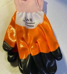 Перчатки из полиэстера с нитриловым покрытием 