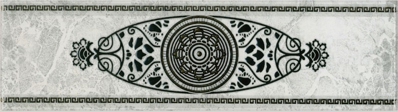 Бордюр керамический Цезарь 71х250мм 272571 М-Квадрат