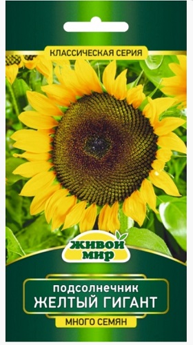 Подсолнечник Желтый Гигант 10 г, W. Legutko 