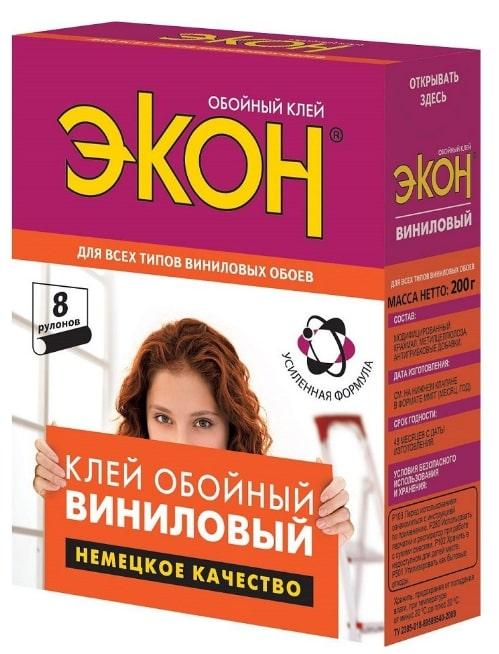 Клей обойный Виниловый 200г ЭКОН