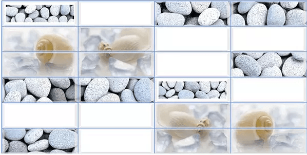 Панель ПВХ 955х480мм Плитка Свежесть ArtDekArt 