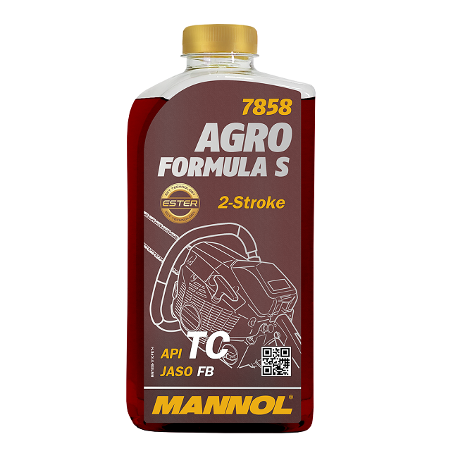 Масло для 2-х тактных двигателей Mannol Agro Formula S 7858 0.42 л