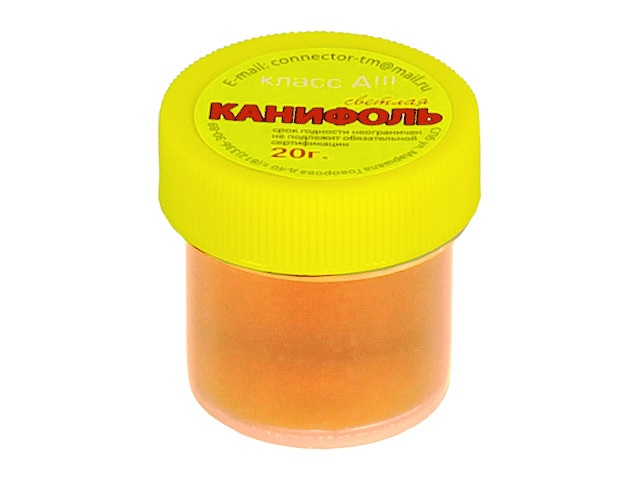 Канифоль в баночке 20 г., Коннектор 200021108060