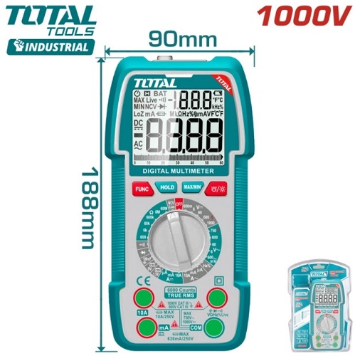Мультиметр цифровой TOTAL TMT5310002
