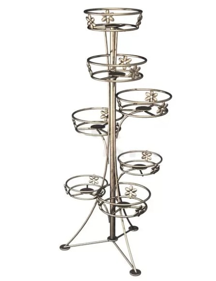 Цветочница Стелла 7 (ПОДСТАВКА ДЛЯ ЦВЕТОВ НА 7 ВАЗОНОВ) Лиана