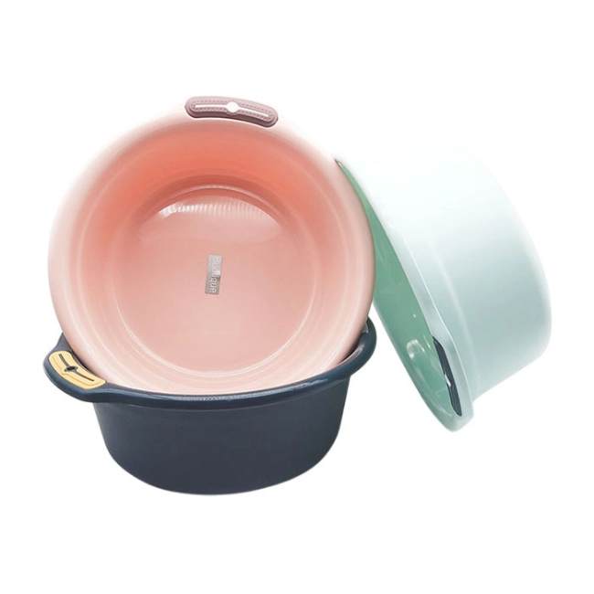 Таз круглый с ручками 9 л MonAmi PB-202304