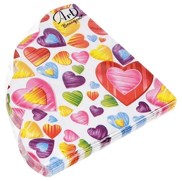 Салфетки бумажные d 32см 