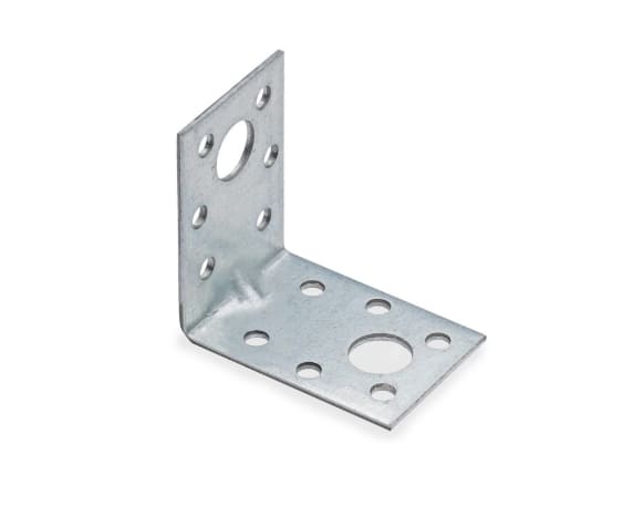 Уголок крепежный равносторонний EKT 50x50x35x2,0 мм KUU-50