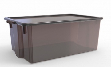 Контейнер Porter 50л дымчато-серый Berossi