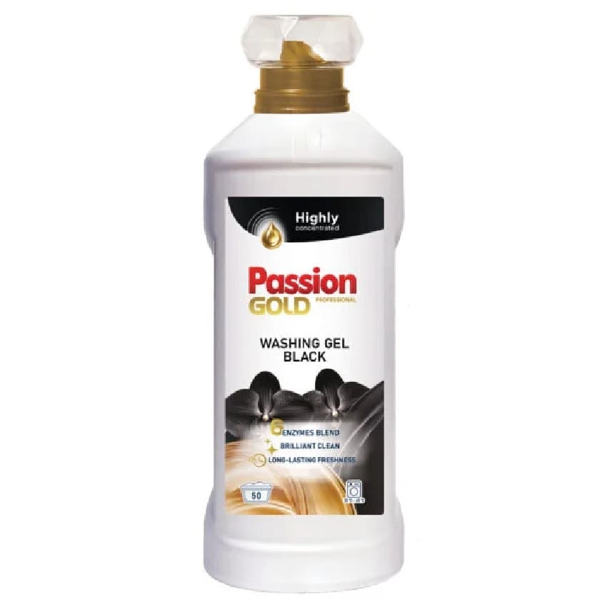 Гель для стирки для черного, 2 л Passion Gold