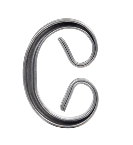 Кованый элемент фигурный 15x72x105 мм (01.500-СР)